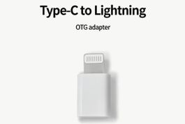 USB-C auf Lightning Adapter für iPhone – Laden & Datensynchr