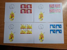 F1112 - FDC Titeuf Bloc de quatre