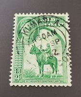 Goldküste 1948 pferde alte briefmarke