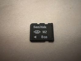 Speicherkarte Sandisk M2 8GB gebraucht