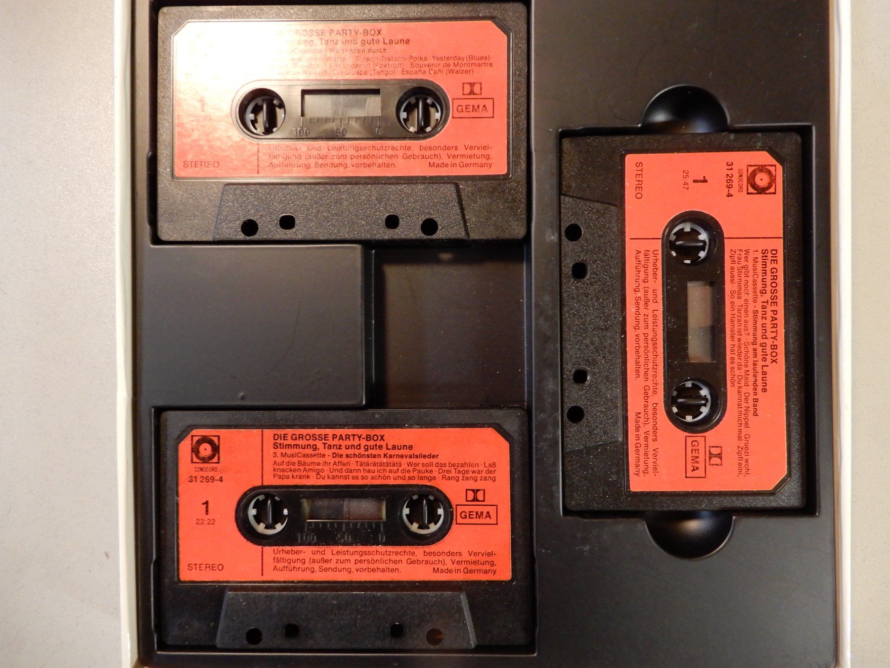 Musicassette: Die grosse Partybox – Usato da Erstfeld venduto da Mario_boe0 2
