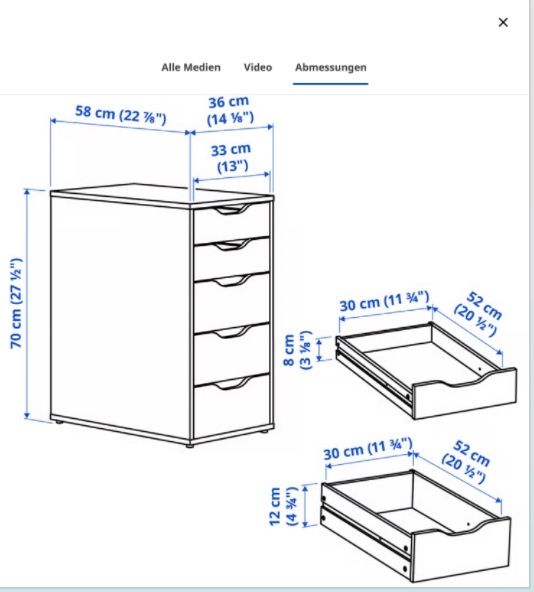 Ikea Kommoden: IKEA Schubladenstock – Gebraucht aus Bern von Cyru123 1