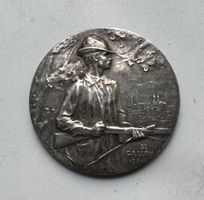 1904 Schützenmedaille St. Gallen Silber