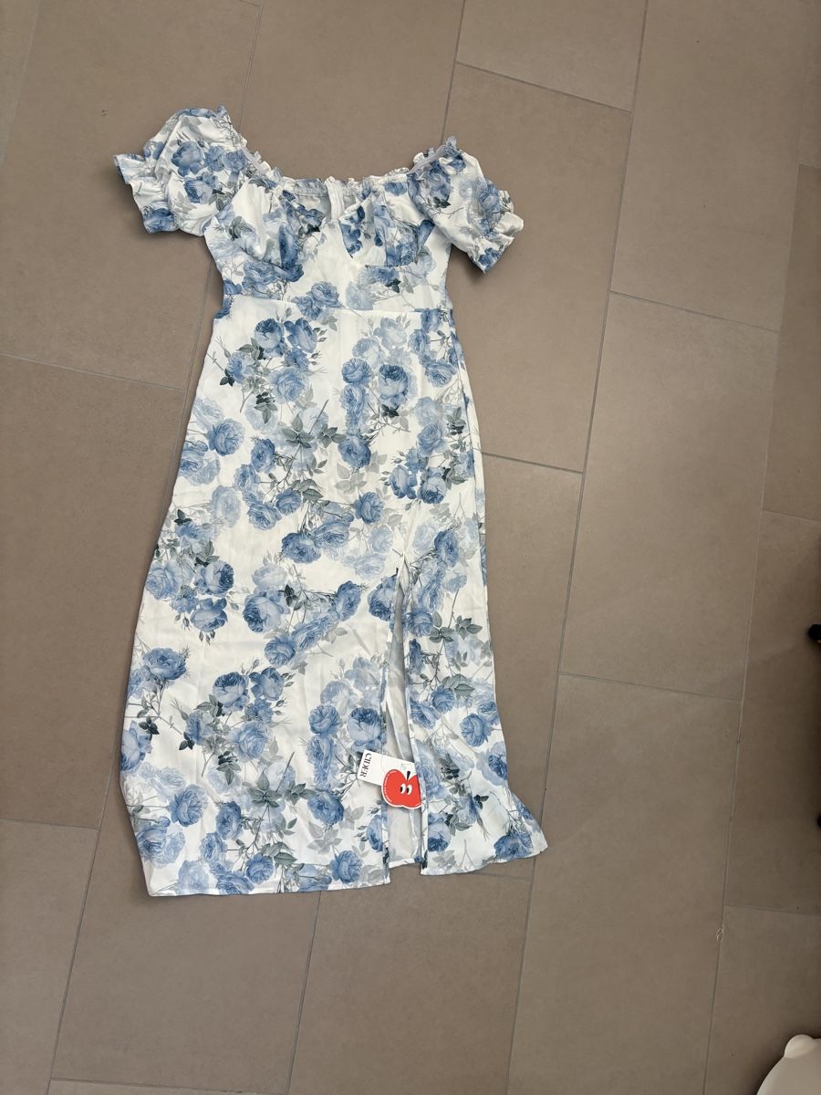 Vestiti: Kleid geblümt blau S – Nuovo e nell'imballaggio originale da Zürich venduto da BKana