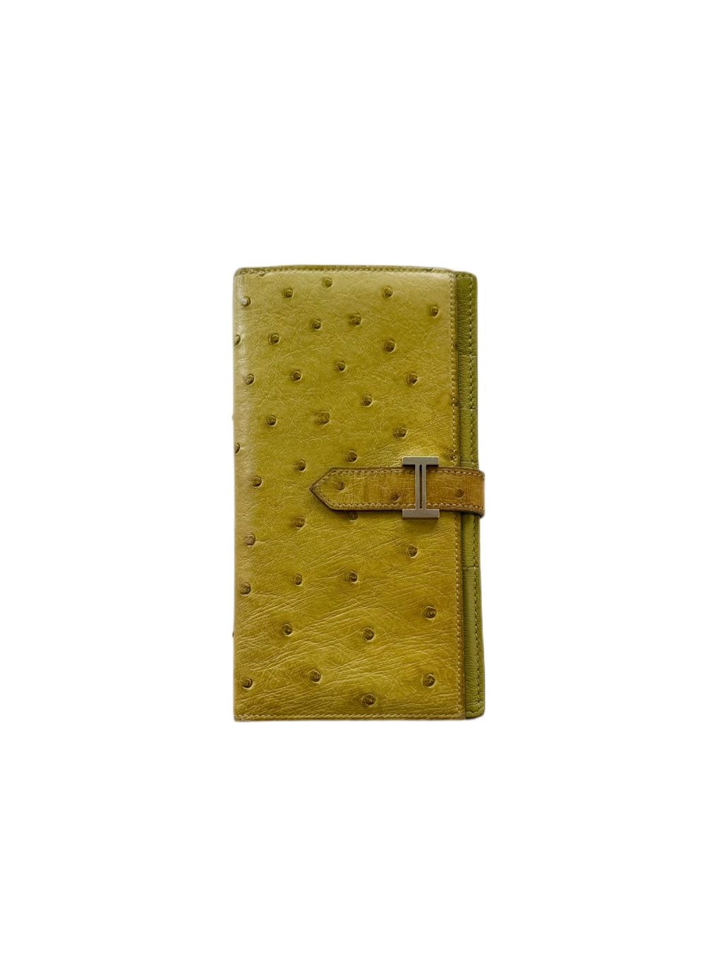 Hermès Portafogli: Hermès béarn Soufflet   Wikii  strauß – Nuovo (secondo la descrizione) da Schaffhausen venduto da Sotherbyss