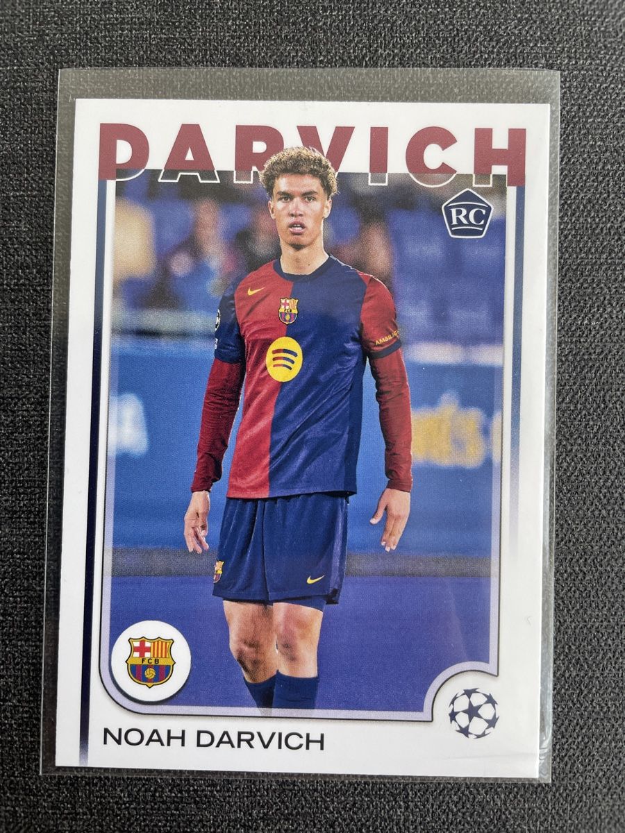 Topps Sammelbilder & Trading cards: Topps Noah Darvich Fc Barcelona – Neu (gemäss Beschreibung) aus Burgdorf von Sports_Cards_3400