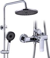 Duschsystem Edelstahl 26 cm Regendusche & Handbrause