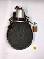 Schweizer Militär-Feldflasche von G. Poggioli, Lugano, Jg40