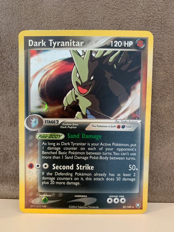 Dark Tyranitar (20/109) (Dark Tyranitar Deck - Takashi Yoneda) [World Championships 2005] main image 0