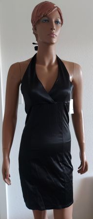Elegantes schwarzes Kleid Gr. M