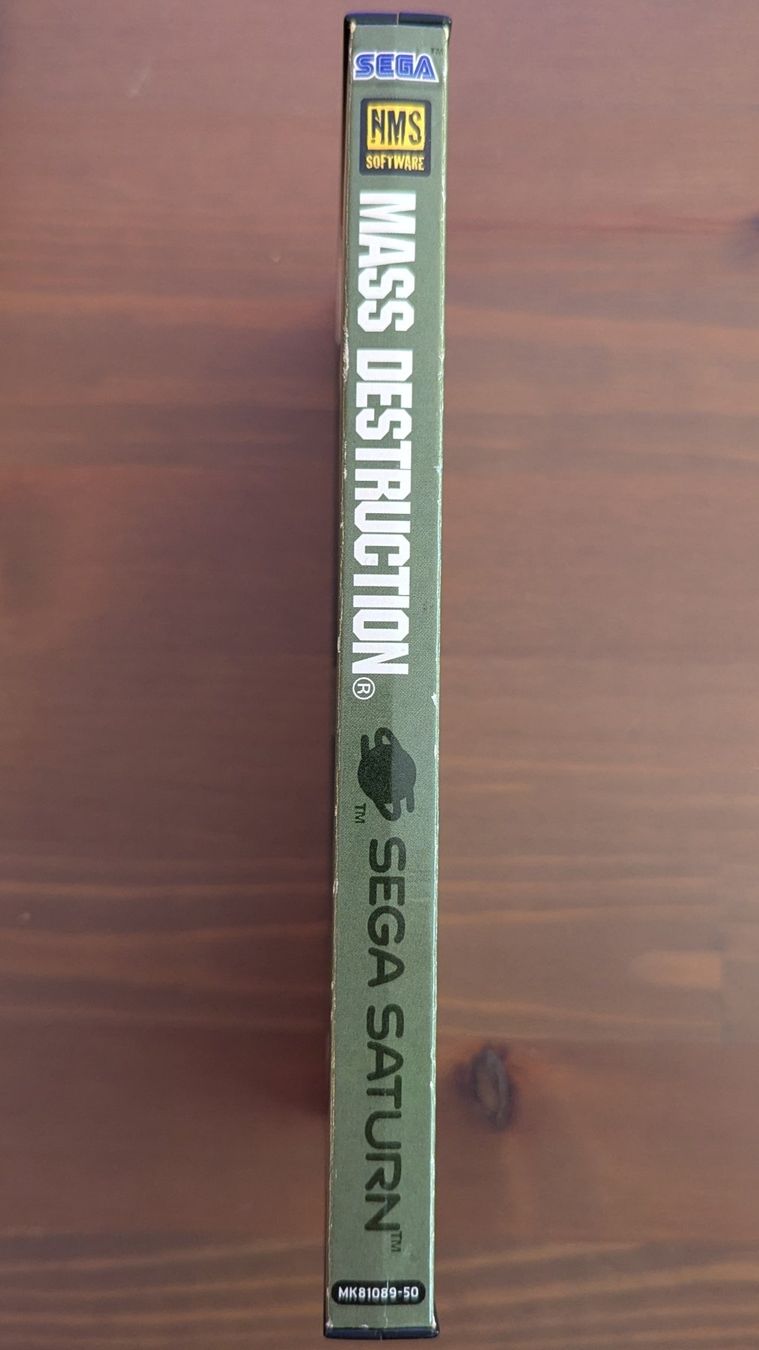 Sega Spiele: Mass Destruction ** Sega Saturn ** Komplett – Gebraucht aus Zürich von Pordox 3