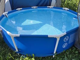 Intex Frame Pool Ø 305 cm mit viel Zubehör