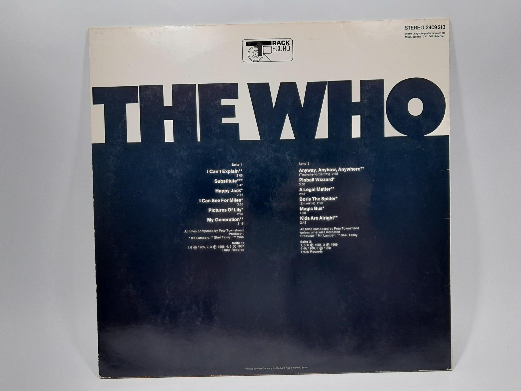 Dischi in vinile: LP / Vinyl - The Who - – Usato da Männedorf venduto da Bel-view 1