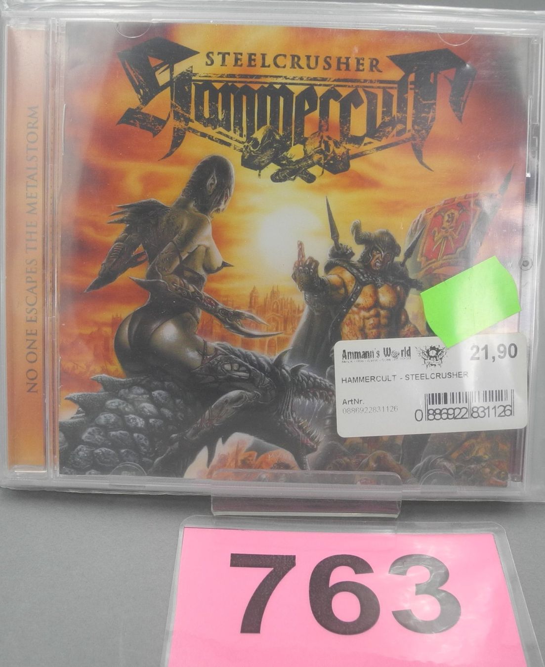 CD: CD Hammercult "SteelCrusher" – Nuovo e nell'imballaggio originale da Kottwil venduto da Crazyrolf