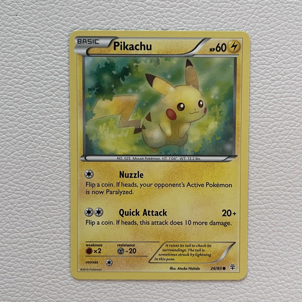 Pokémon Cartes à collectionner: Pokémon Pikachu 26/83 EN  – D'occasion à Le Grand-Saconnex par Koko.hime_
