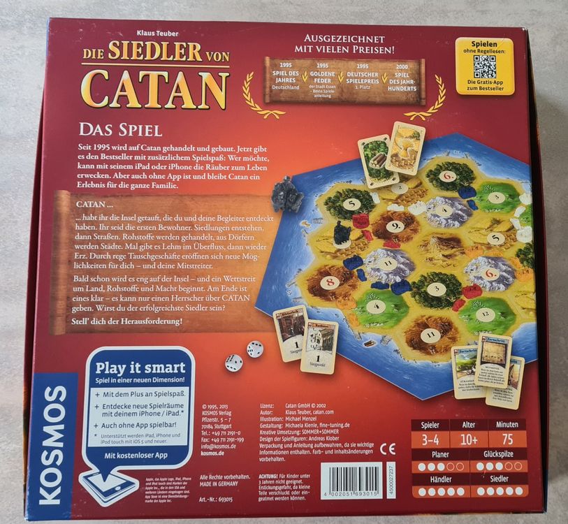 Die Siedler von Catan mit Erweiterung! Kaufen auf Ricardo