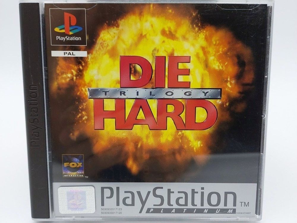 Jeu PlayStation 1 Die Hard Trilogie - Version PAL - État Correct Avec Manuel - PS1 Rétro