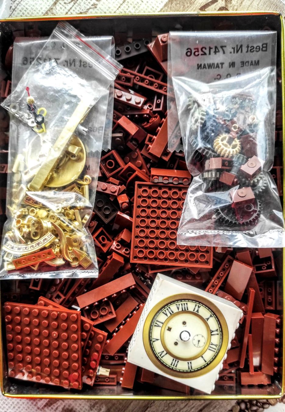 Kit di costruzioni: Vintage Swing Clock Lego – Usato da Gersau venduto da irenja 4