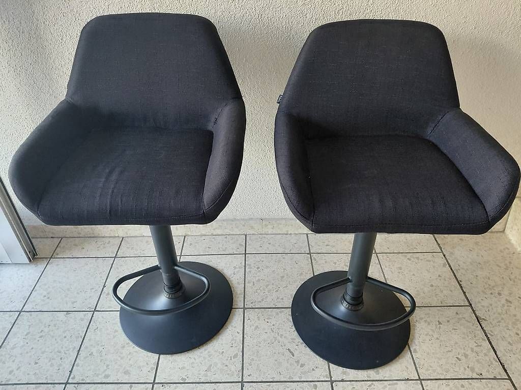 Sgabelli: Moderne Barhocker Schwarz – Usato da Dietikon venduto da Vent-Gary- 4