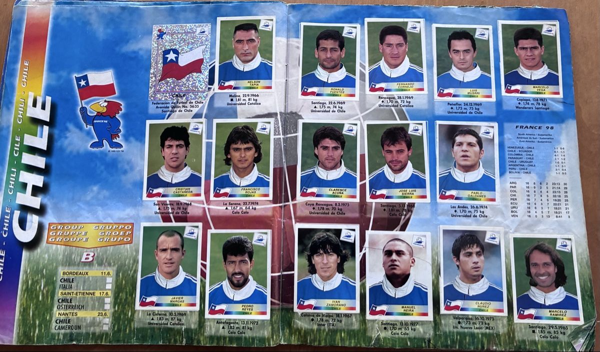 Panini Album: WM 98 Panini Album komplett – Usato da Baden venduto da Goldbaum 6