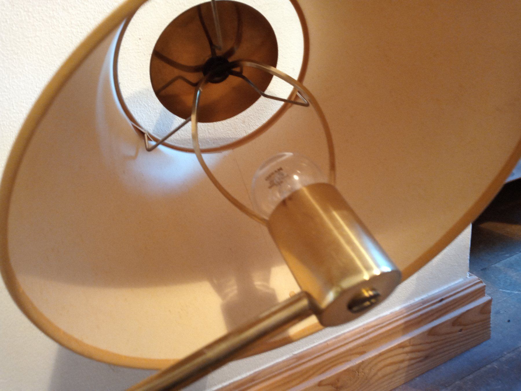 Lampade: 2 Wandlampe aus Messing – Usato da Prez-vers-Siviriez venduto da Monija70 4