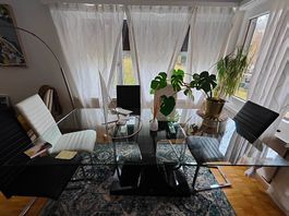 Elegant Glass Dining Table