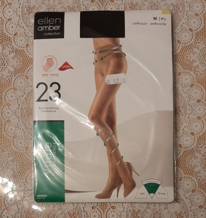 Ellen Amber Vitale Strumpfhose 23den Gr.M Anthrazit