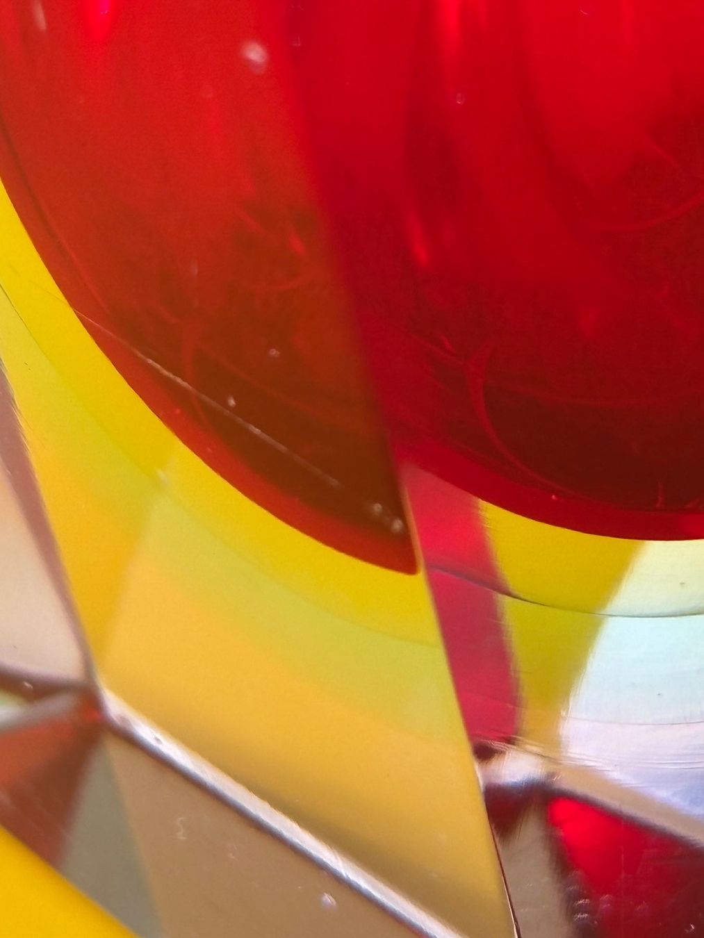 Murano Vasi & Recipienti: Murano Blockvase Seguso – Usato da rotkreuz venduto da baudisch 8