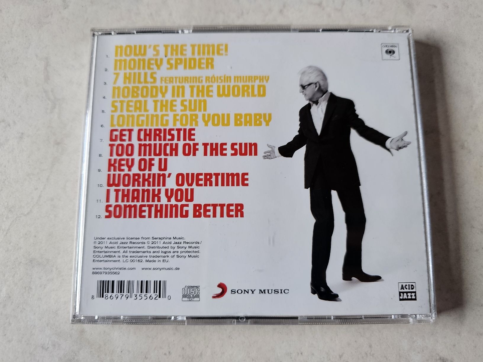 CD: Tony Christie  -  Now's The Time – Usato da Schneisingen venduto da backstore24 1