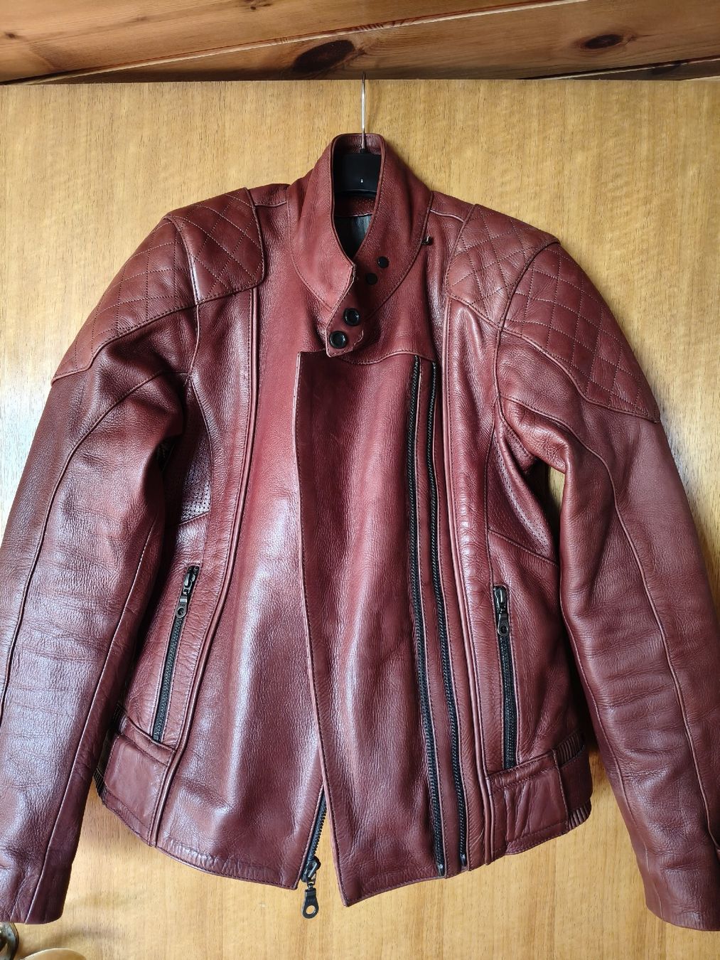Giacche: Motorrad Lederjacke Gr. 36, Dame – Nuovo (secondo la descrizione) da Stans venduto da Blumeli96