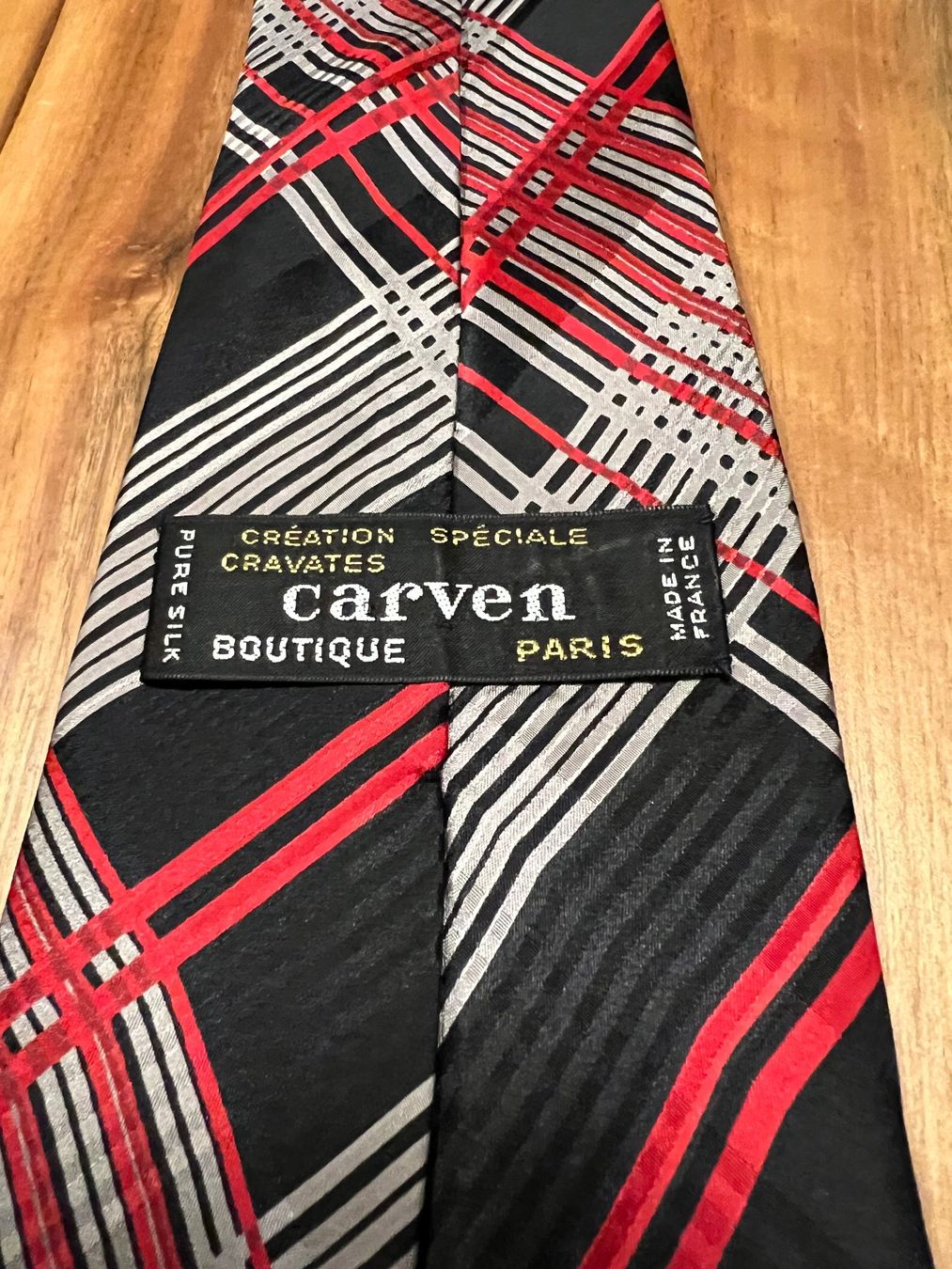 Cravatte: Cravate vintage - Carven, Paris - Soie – Usato da Athenaz (Avusy) venduto da Drine1971 1
