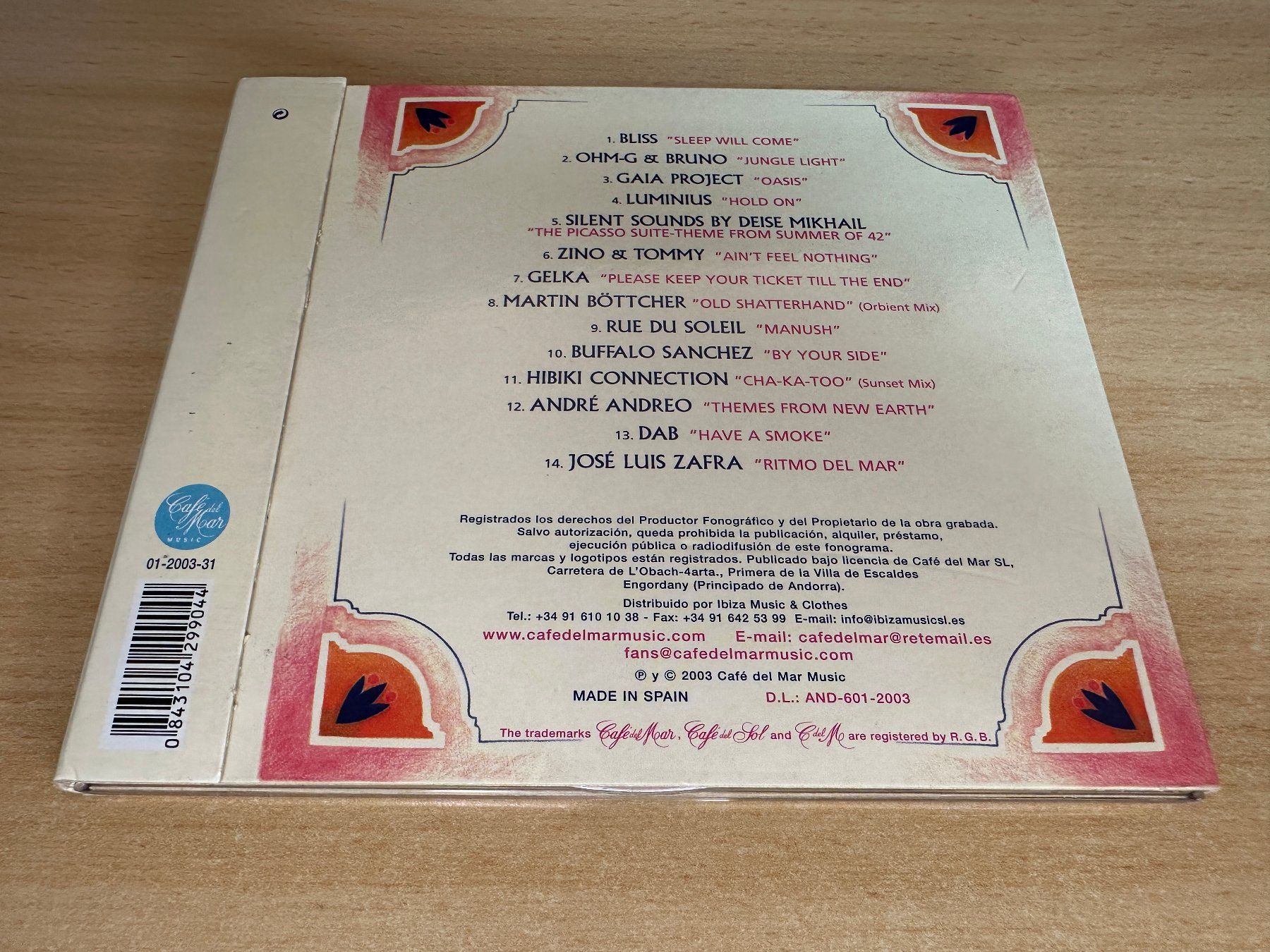 CD: Various – Café Del Mar Dreams 3 – Usato da Rikon im Tösstal venduto da Alpenmutz 1