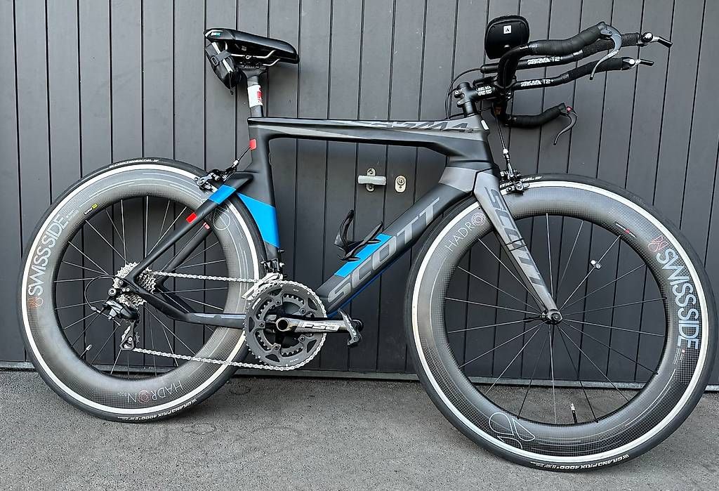 Scott Biciclette: Scott Plasma Triathlon-/Zeitfahrrad – Usato da Wallisellen venduto da ridefree08