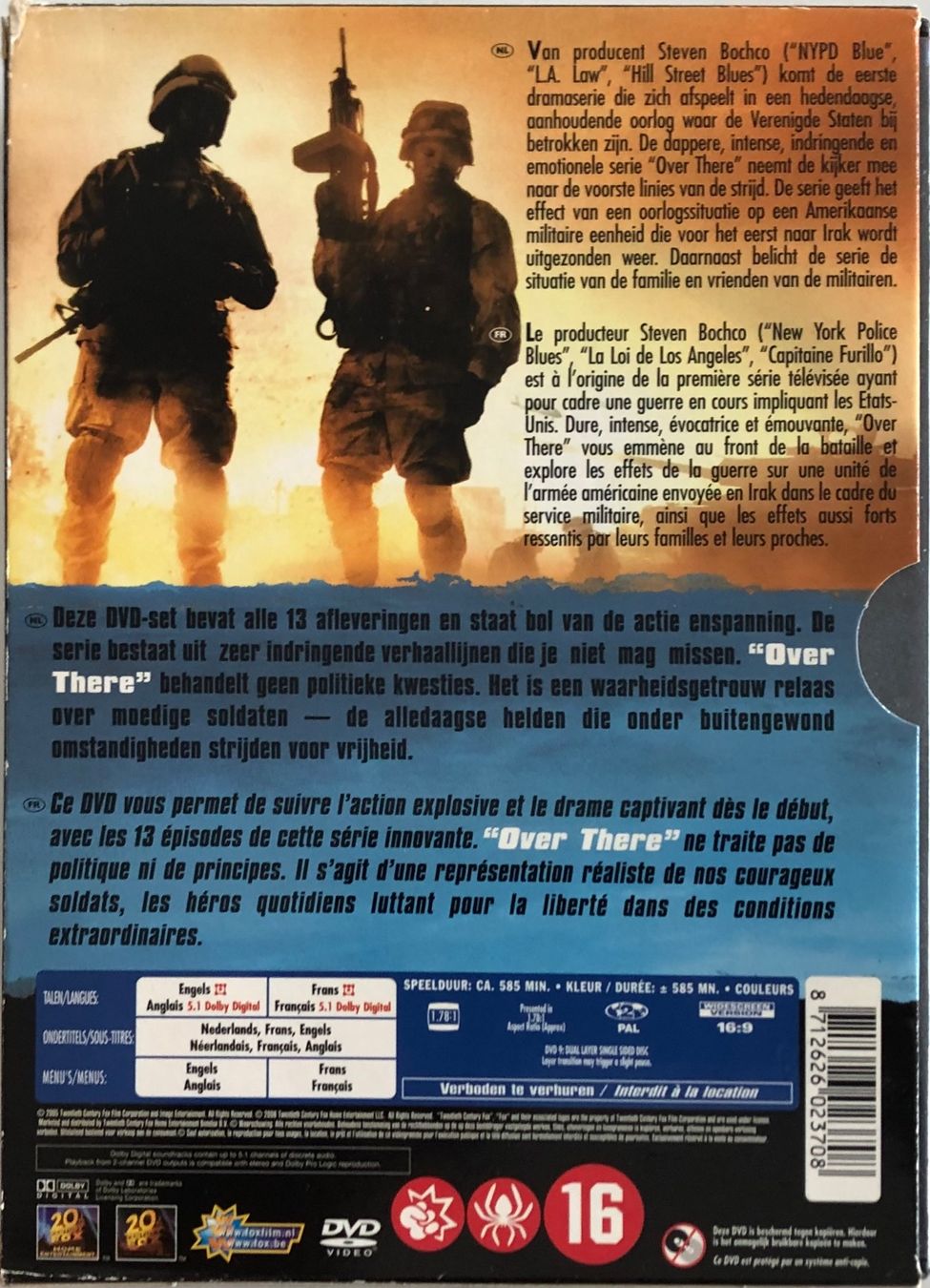 Tous les DVDs: OVER THERE – D'occasion à Poliez-Pittet par Newtown-Records 1