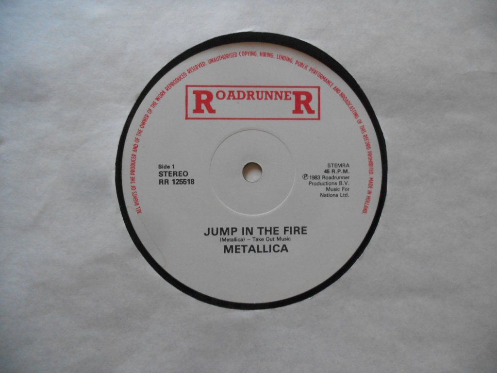 Dischi in vinile: METELLICA  -  JUMP IN THE FIRE  +  2 – Usato da Bex venduto da Giorgiob 2