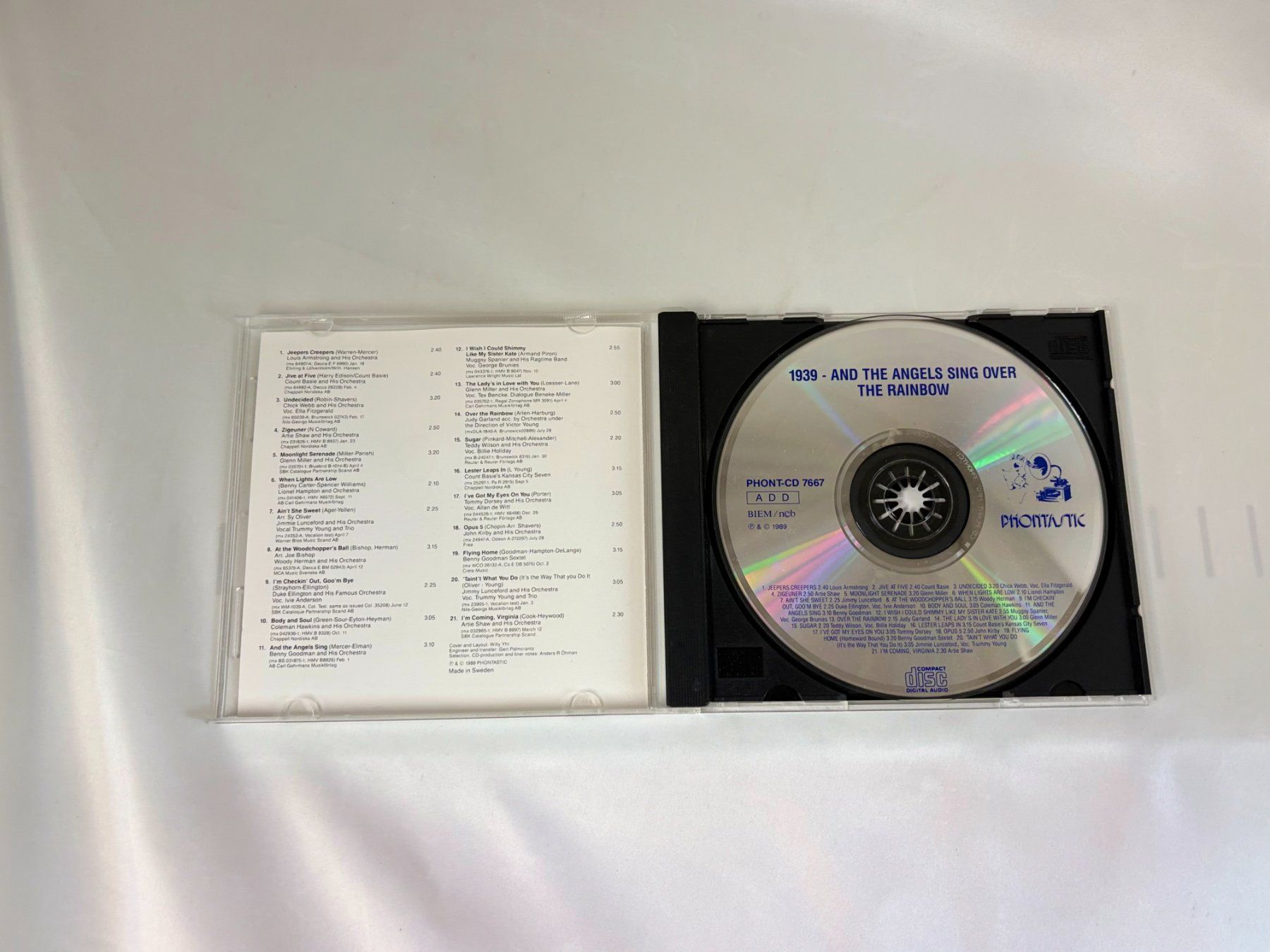CD: Musik CDs 4 Stk. "Jazz" – Usato da Zürich venduto da Drahtzug 8