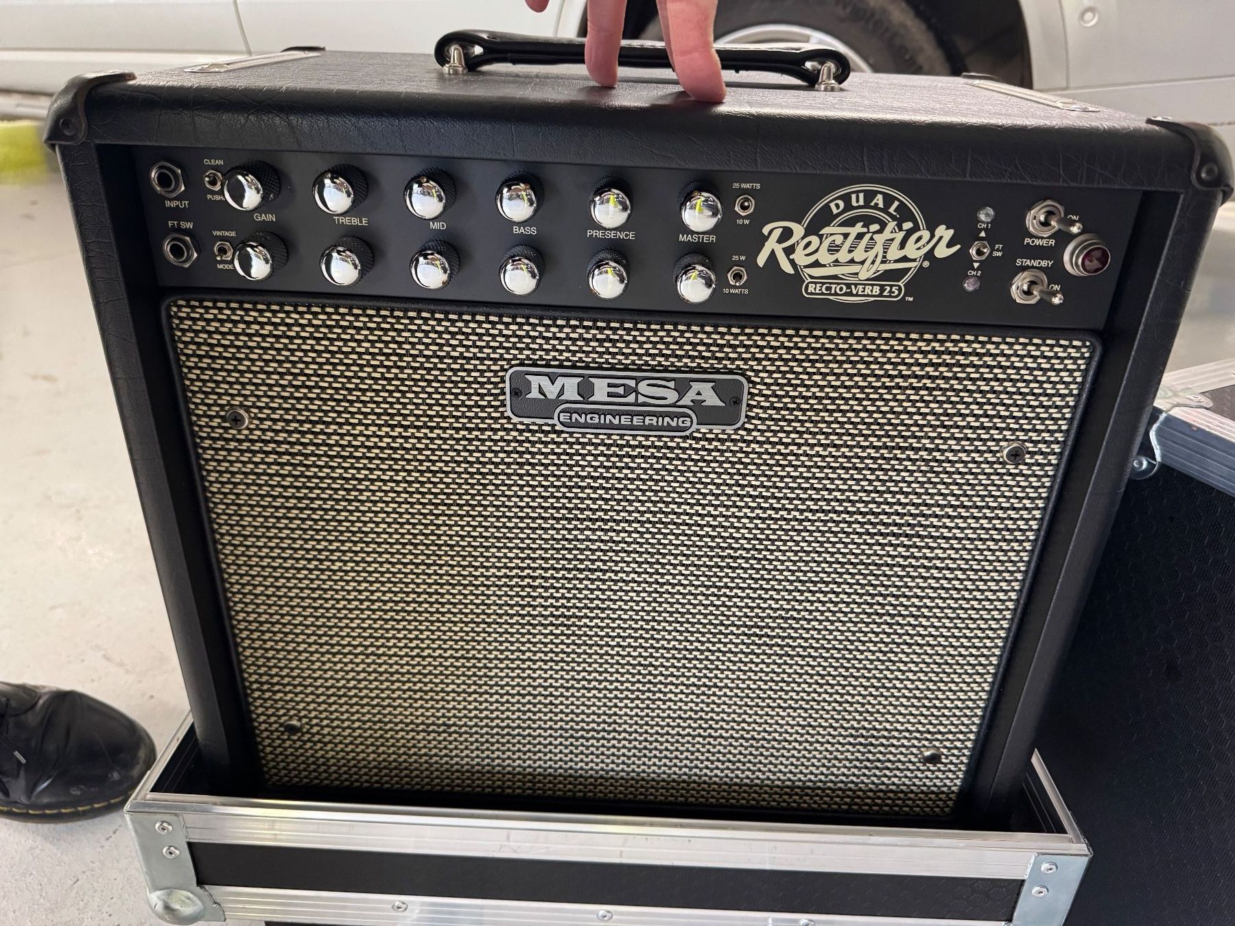 Mesa Boogie Verstärker: Mesa Boogie Recto-Verb 25 Combo, Top Zustand inkl. Case – Gebraucht aus Wichtrach von AdrianZ