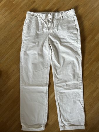Pantalon blanc Zara, Taille 42