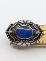 Fingerring Silber 925 mit Lapislazuli