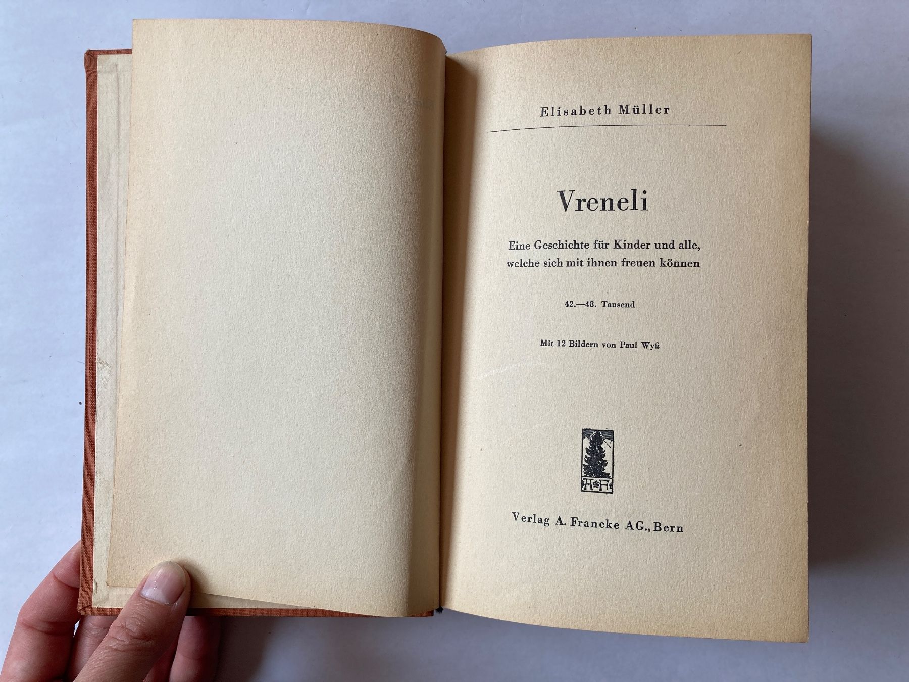 Bücher: Vreneli - Elisabeth Müller – Gebraucht aus Bubendorf von Alpenheidi 3