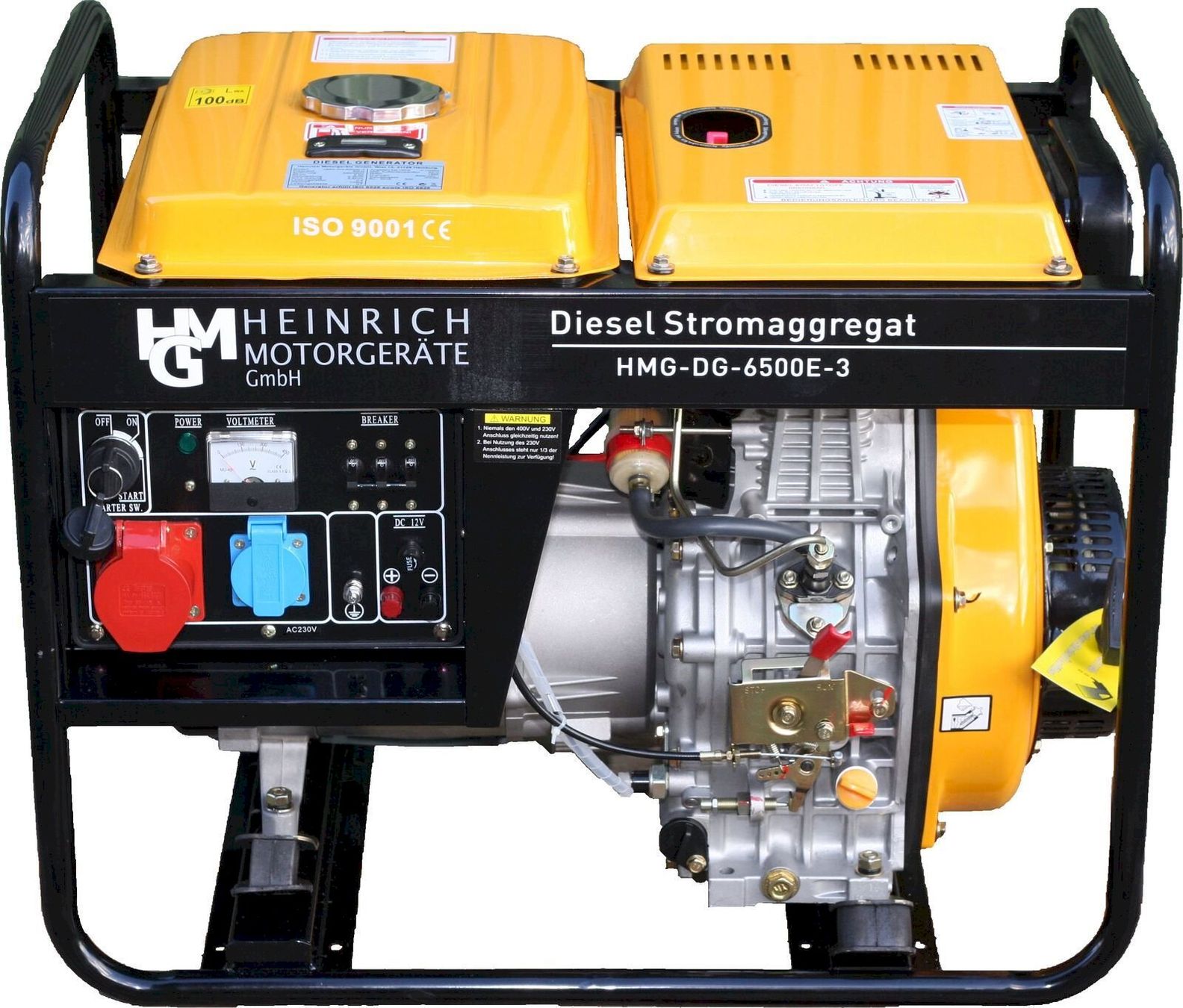 Generatori di corrente: Heinrich HMG-DG-6500E3 Stromerzeuger – Nuovo e nell'imballaggio originale da Bottighofen venduto da zaap