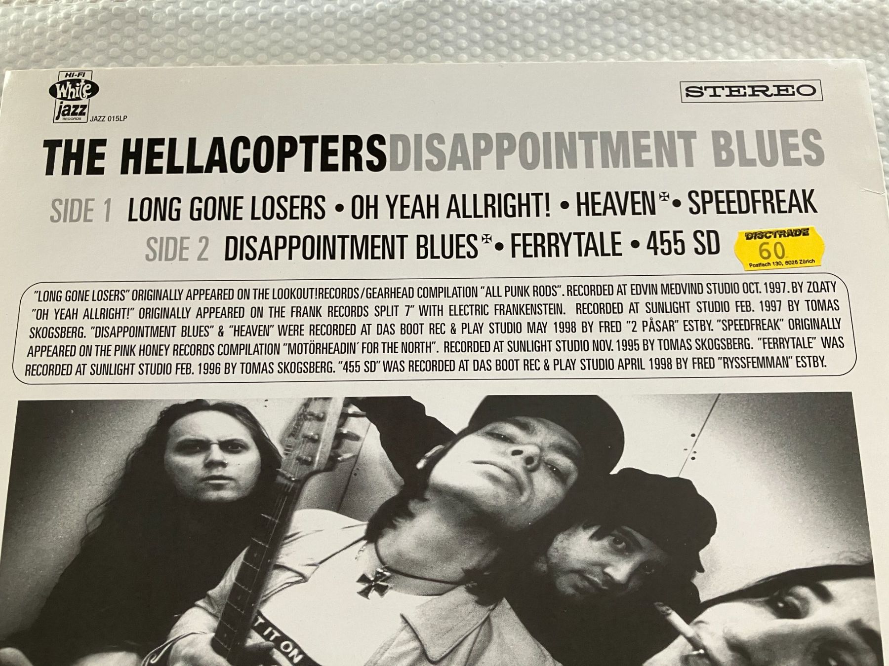 Dischi in vinile: The Hellacopters – Usato da Aarwangen venduto da Jukebox3 3