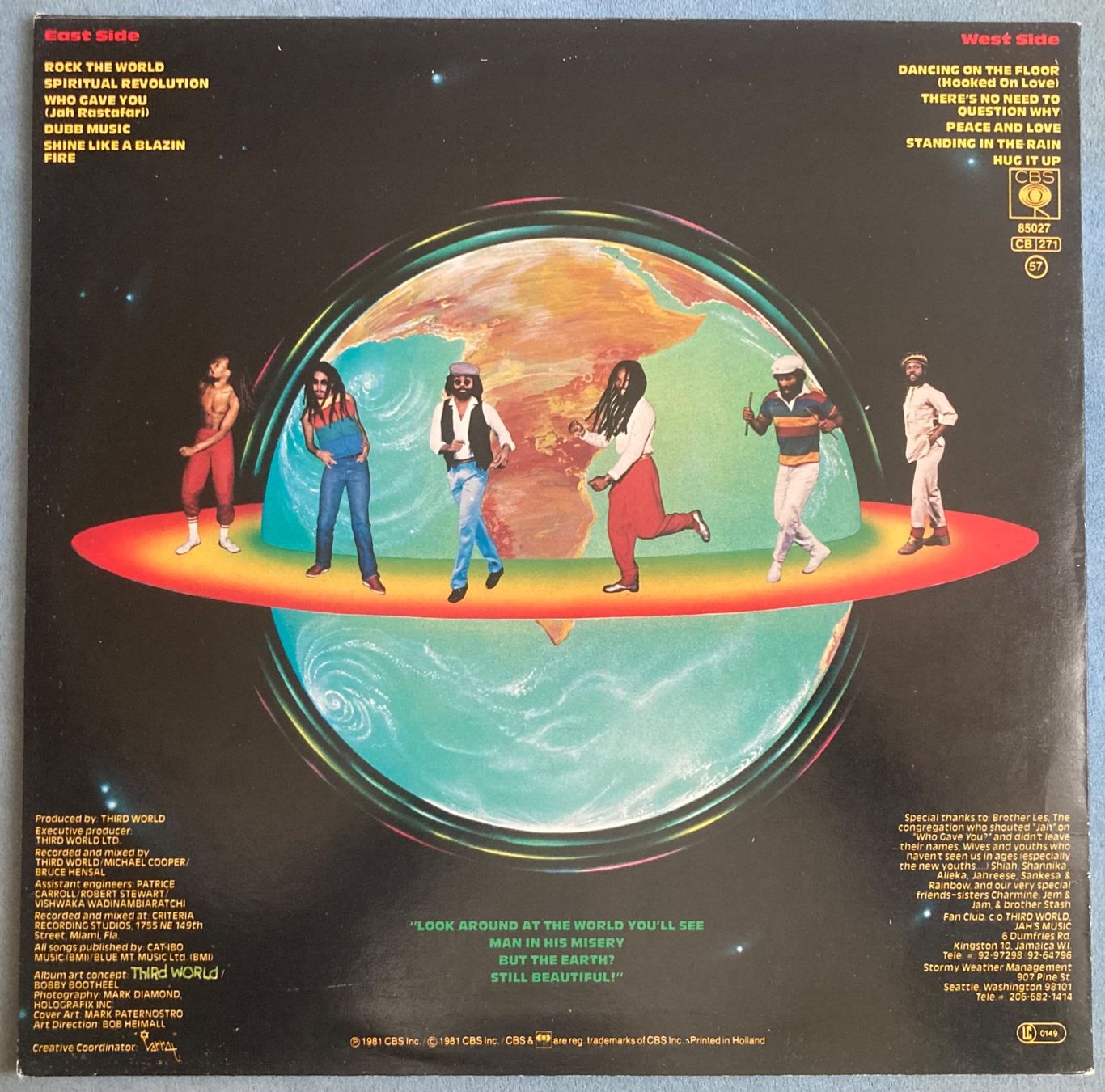 Dischi in vinile: THIRD WORLD - ROCK THE WORLD – Usato da Poliez-Pittet venduto da Newtown-Records 1