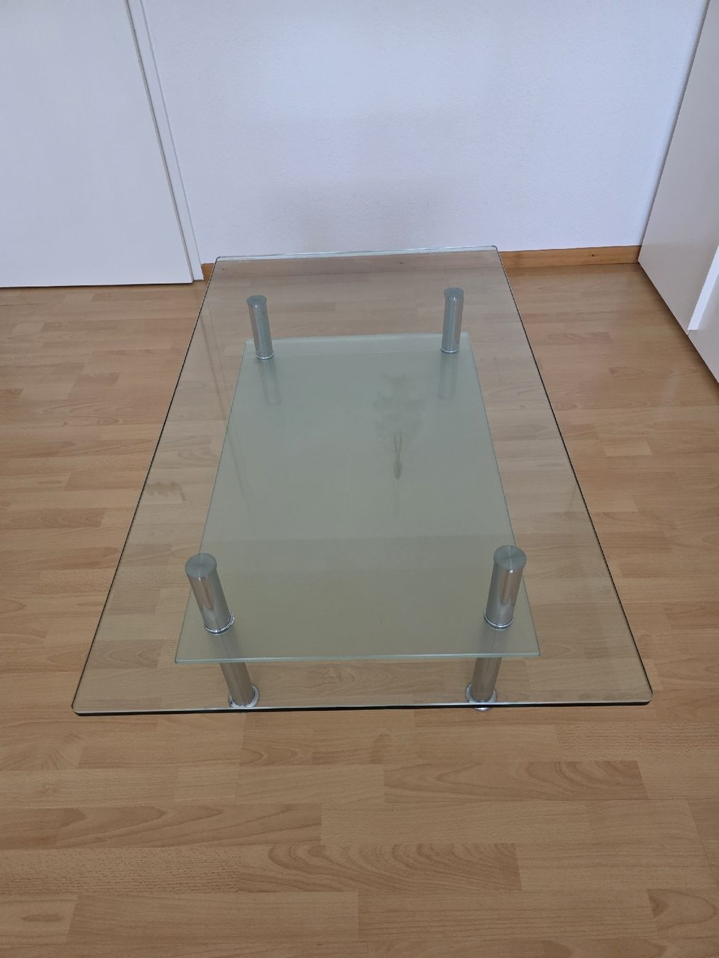 Tavoli: Moderner Glas-Couchtisch 120x70 cm – Usato da Altstätten SG venduto da gen_55xm 4