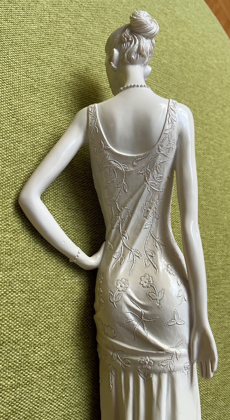 Figuren: Figurine, Statue, aus bemaltem Gips, weiß – Gebraucht aus Cormondrèche von fra_gn5t 6