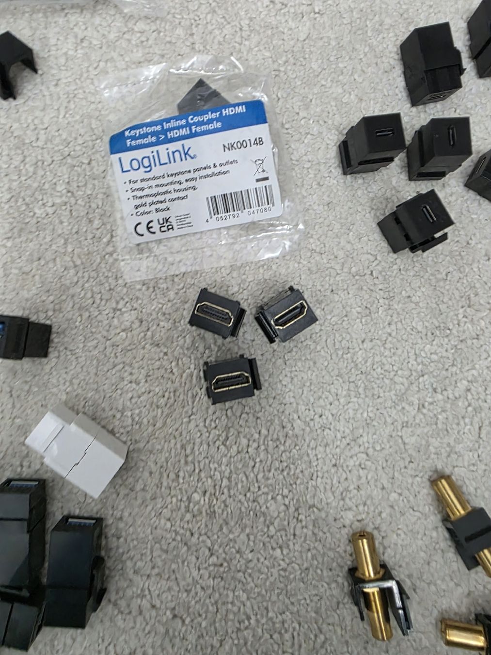 Racks & Ständer: Modules Keystone Set 97 Pcs – Neu und originalverpackt aus Embrach von niz_8sff 8