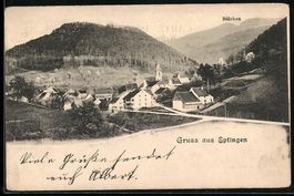 AK Eptingen, Teilansicht mit Bölchen