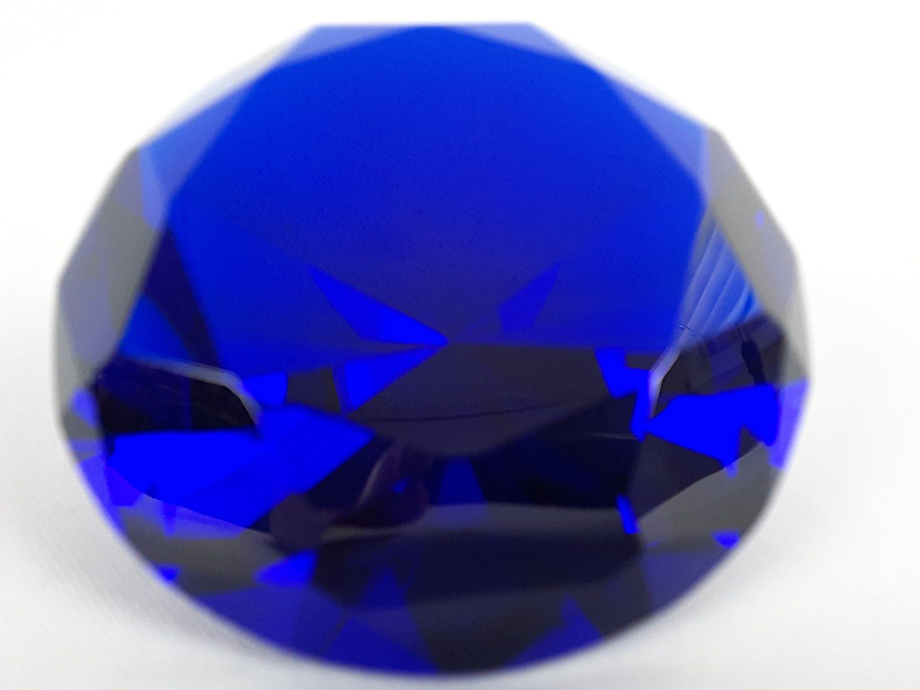 Bicchieri: 3 blaue Glaskristalle – Usato da Beinwil am See venduto da Restwert_Beinwil 3