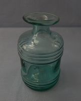 Antikes Tintenfass, mundgeblasen, Original um 1850