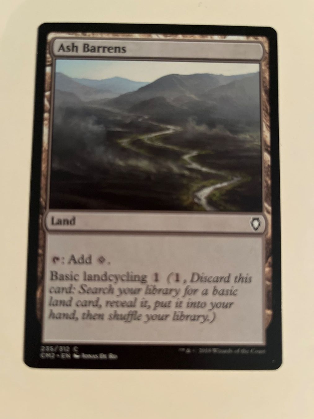 Magic The Gathering Sammelbilder & Trading cards: 1 x Ash Barrens - Magic: The Gathering - MtG – Gebraucht aus Kriens von Shadi1980